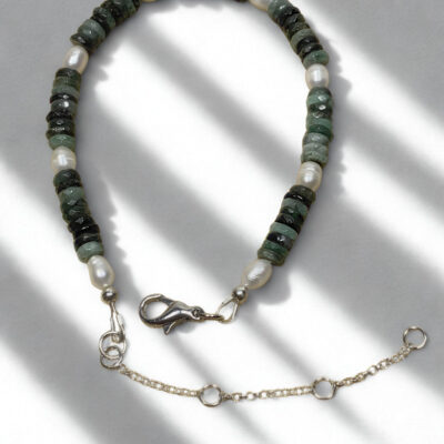 Bracelet «Forêt d’émeraude»