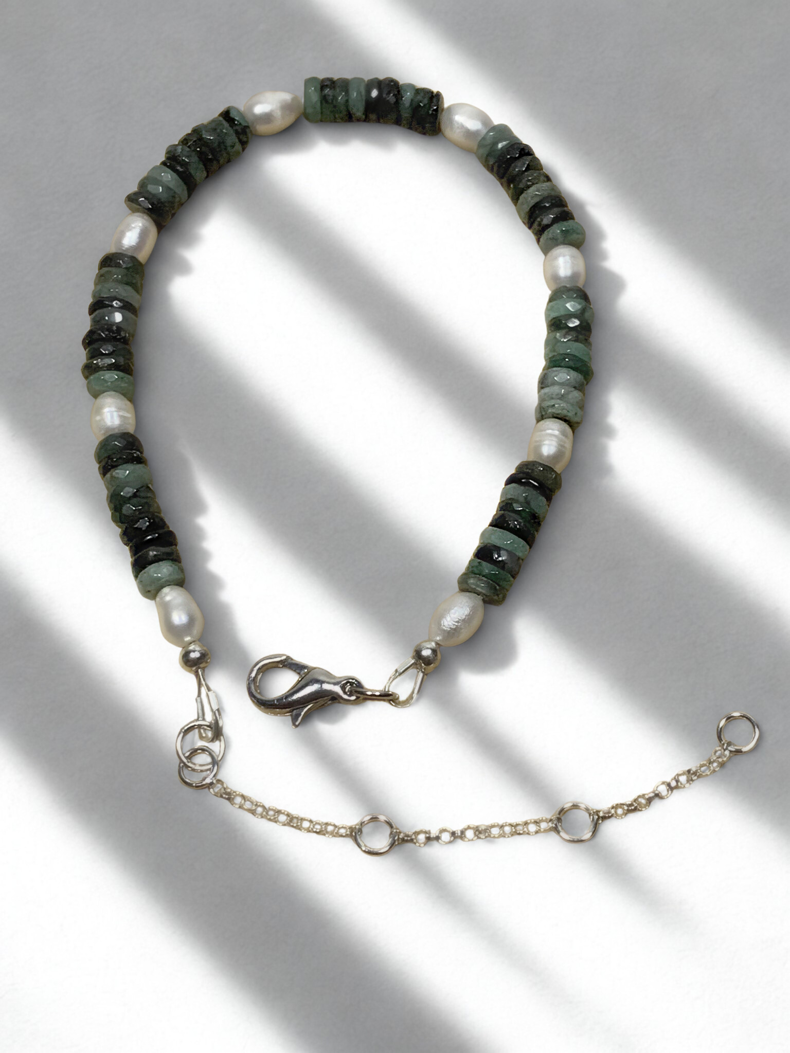 Bracelet «Forêt d’émeraude»