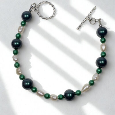 Bracelet «Lagon noir»