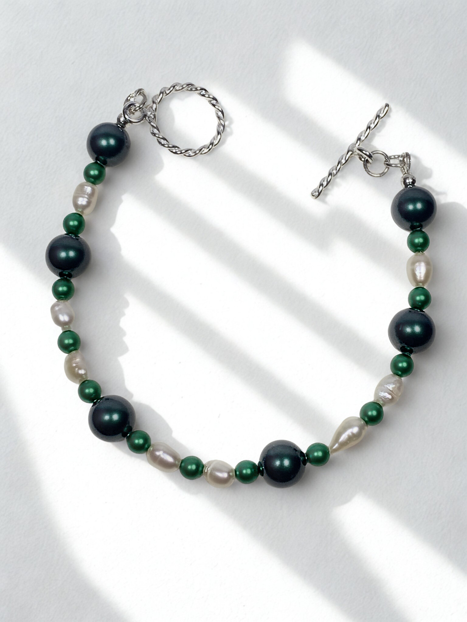 Bracelet «Lagon noir»