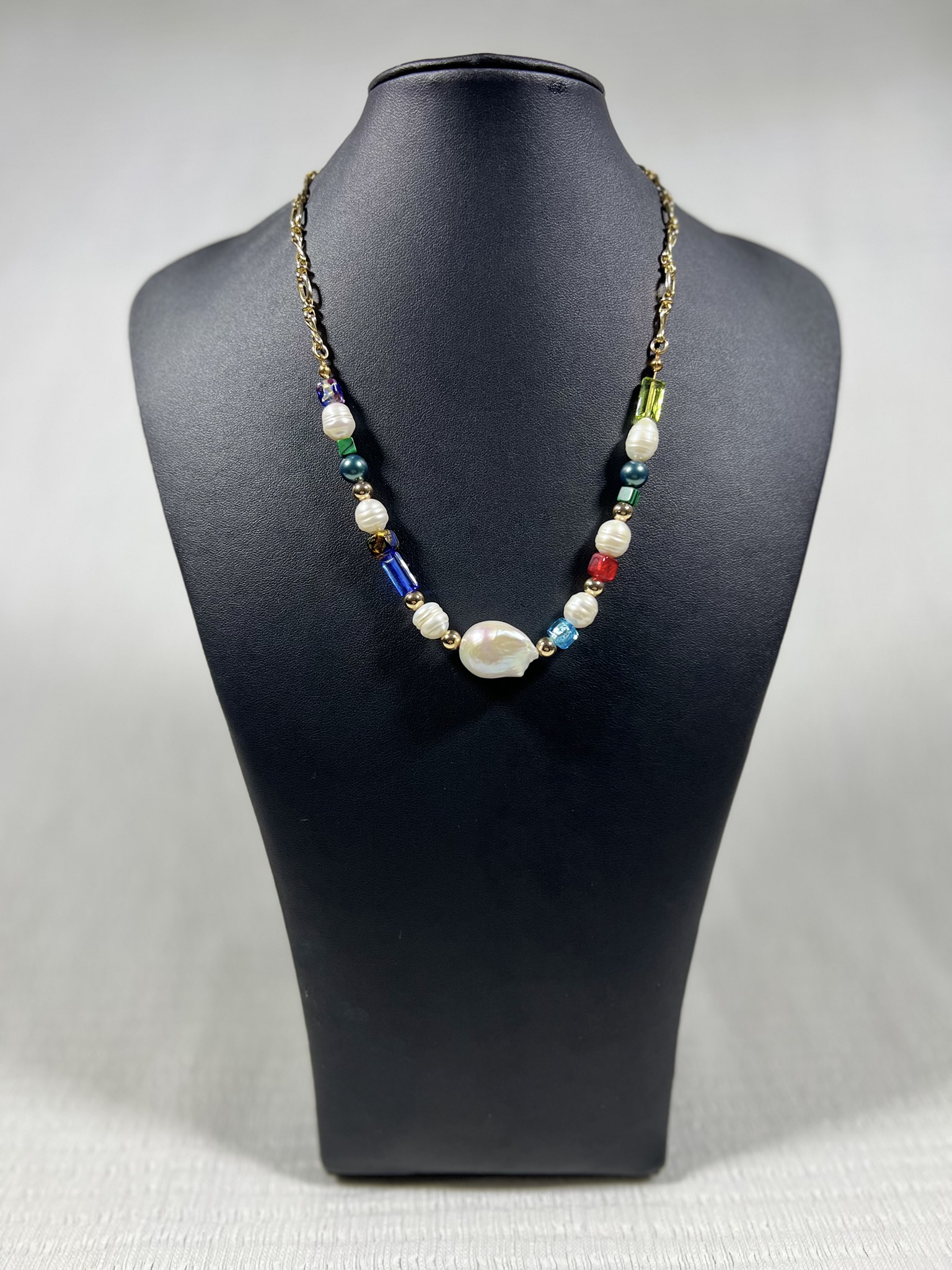 Collier " Prisma Perla"