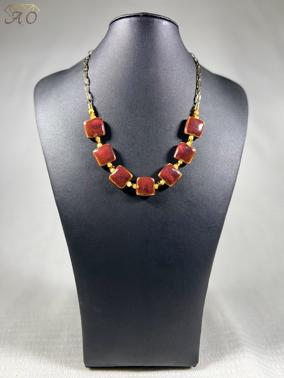 Collier "Ambra Murano"