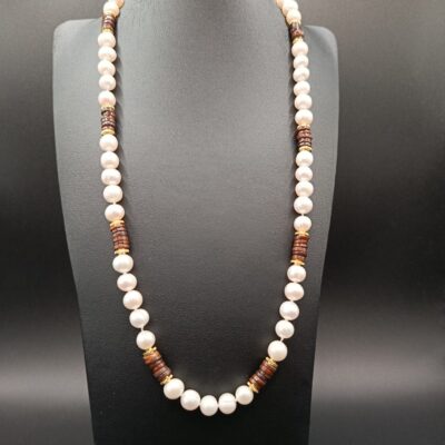 Collier "Terre & Nacre"