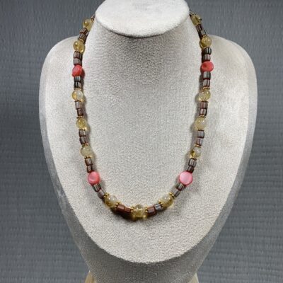 Collier "Soleil d'Indonésie"